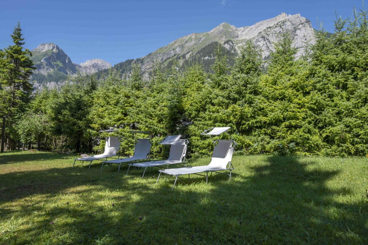Hotel Alfa Soleil - SPA Kandersteg Exterior foto