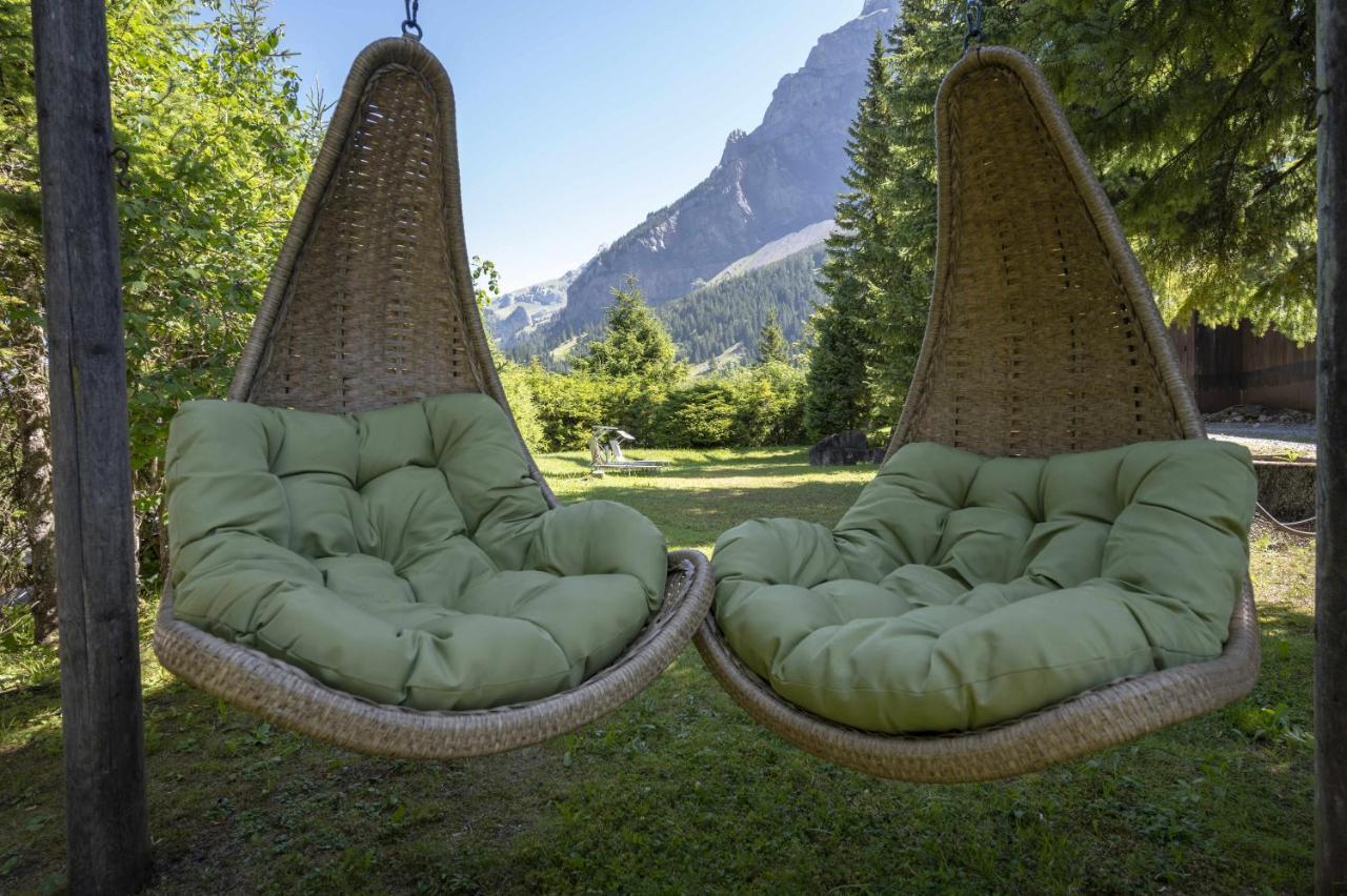 Hotel Alfa Soleil - SPA Kandersteg Exterior foto